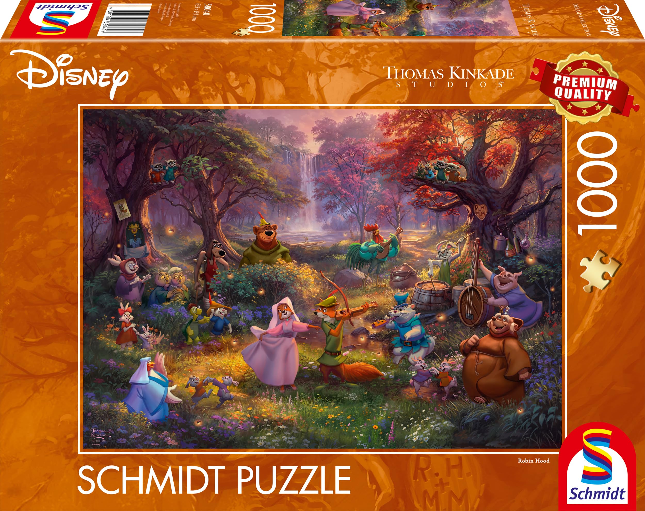 Disney - kumo  Amazon.com: Schmidt Spiele 58040 Thomas Kinkade, Disney